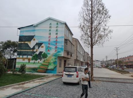 西华墙绘的制作流程