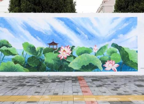 西华墙绘施工材料制作工艺说明