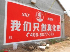 西华刷墙广告”蕴含了时代命题