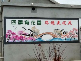 西华墙绘的特点和形势