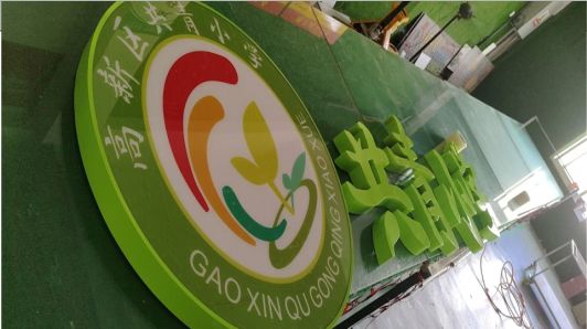 西华常见的发光字类型