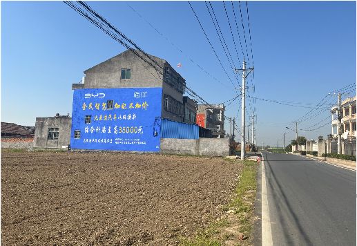 西华墙体广告用的是什么漆？