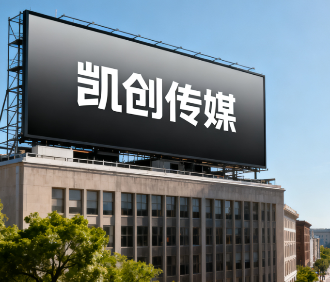 西华户外广告牌的设计与制作