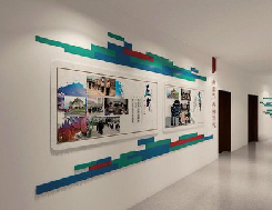 西华企业文化墙用什么材料好？