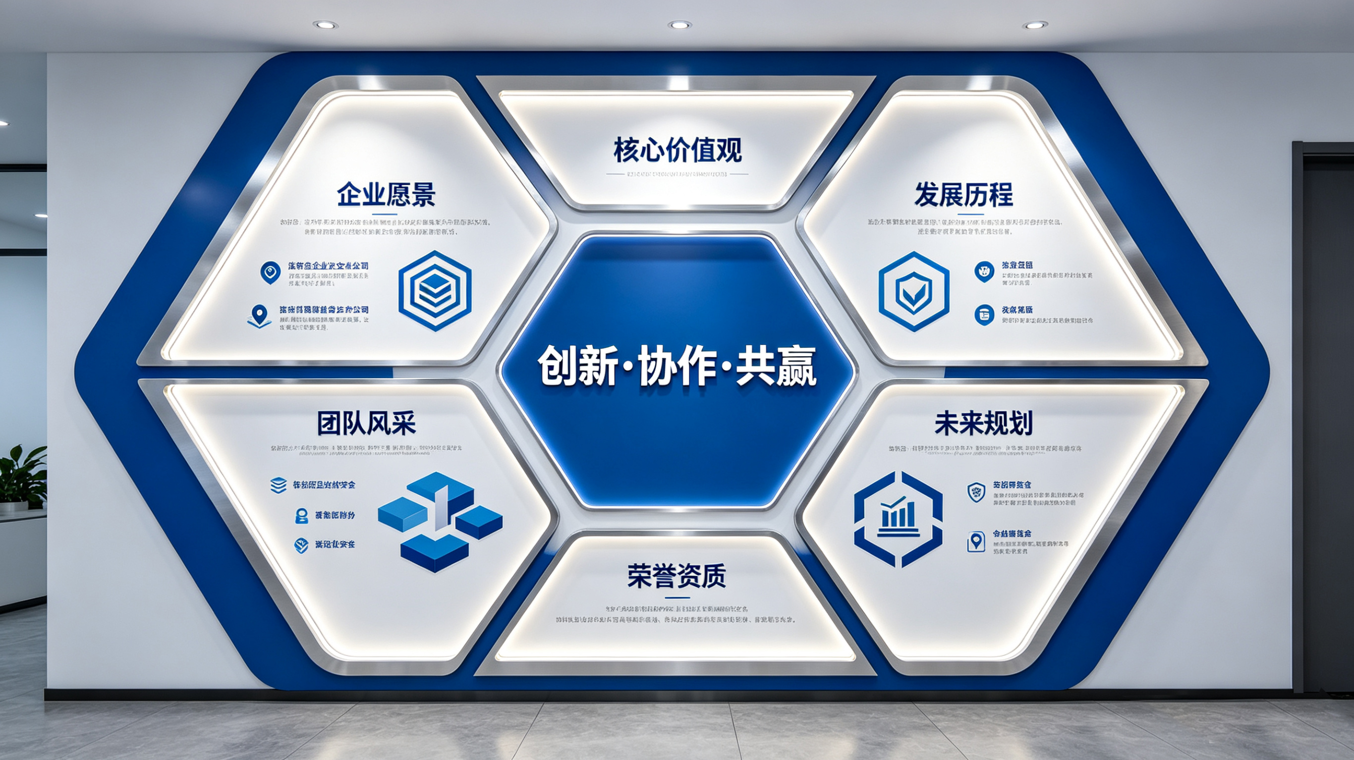西华企业文化墙六边形避坑指南（新手常犯5个错误）